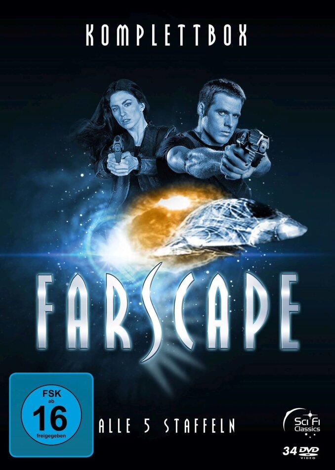 Farscape - Komplettbox - Staffel 1-5 34 DVDs