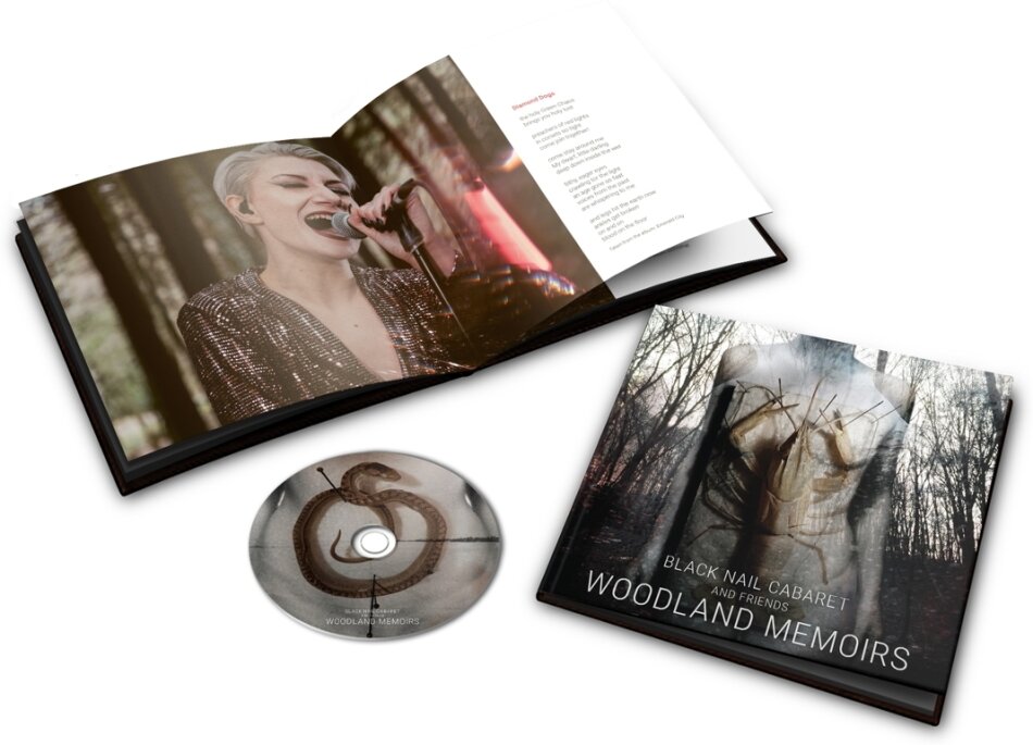 Black Nail Cabaret - Woodland Memoirs CD + Buch