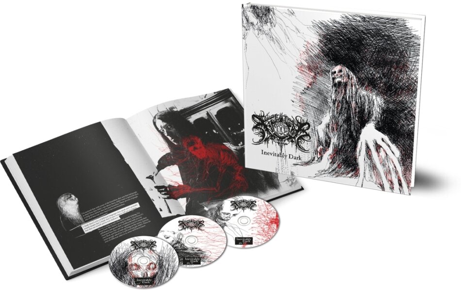 Xasthur - Inevitably Dark Book Edition, CD + Buch