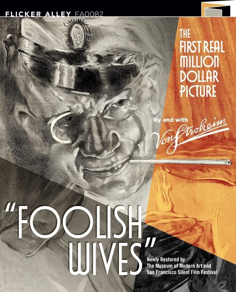 Foolish Wives (1922) b/w, Blu-ray + DVD
