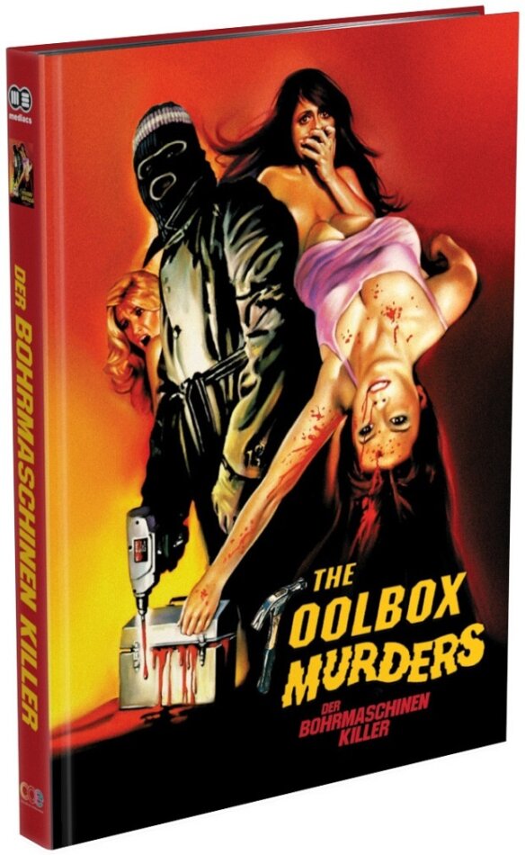 The Toolbox Murders - Der Bohrmaschinenkiller (1978) Cover A, Limited Edition, Mediabook, 4K Ultra HD + Blu-ray + DVD