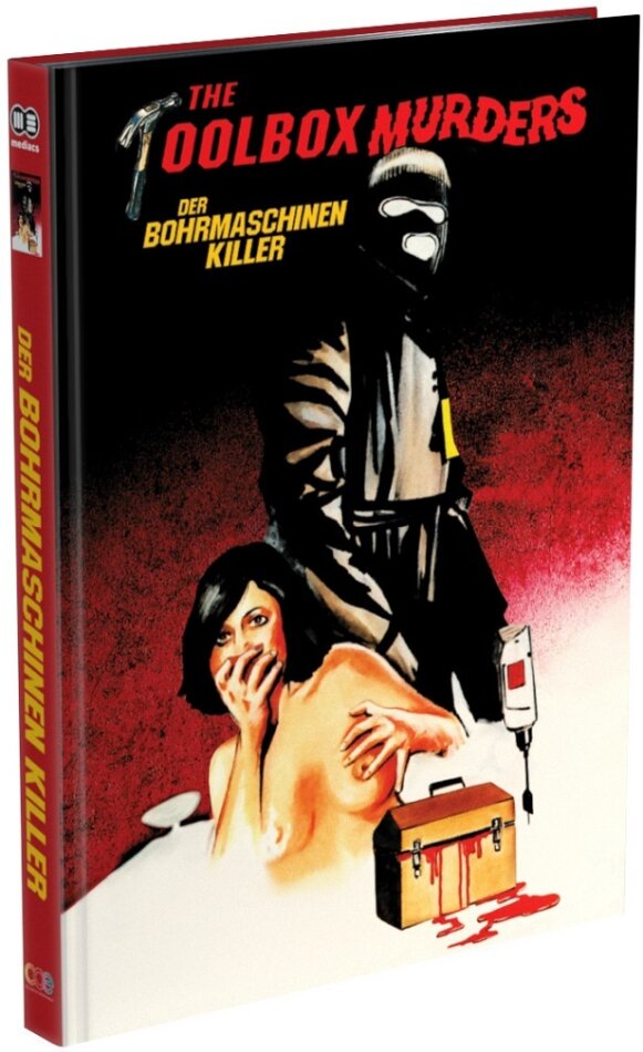 The Toolbox Murders - Der Bohrmaschinenkiller (1978) Cover D, Limited Edition, Mediabook, 4K Ultra HD + Blu-ray + DVD
