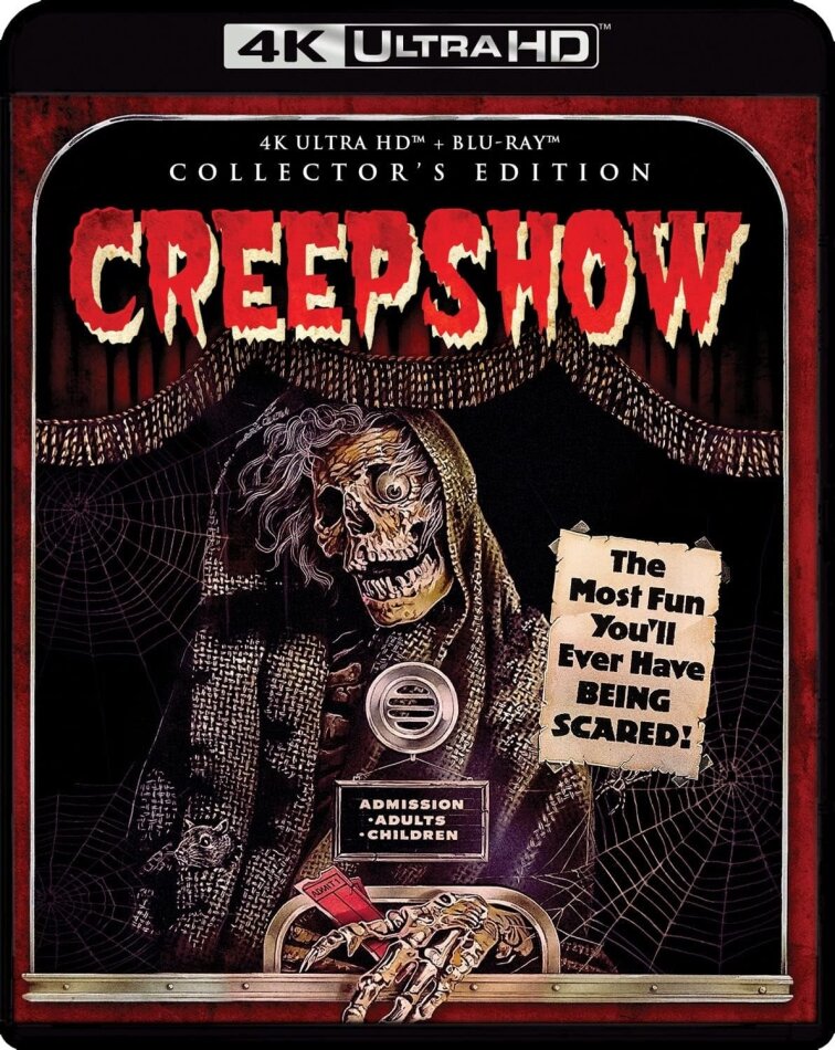 Creepshow (1982) Collector's Edition, 4K Ultra HD + Blu-ray