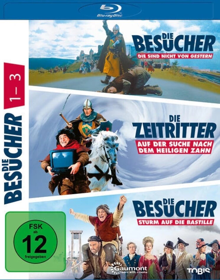 Die Besucher 1-3 3 Blu-rays
