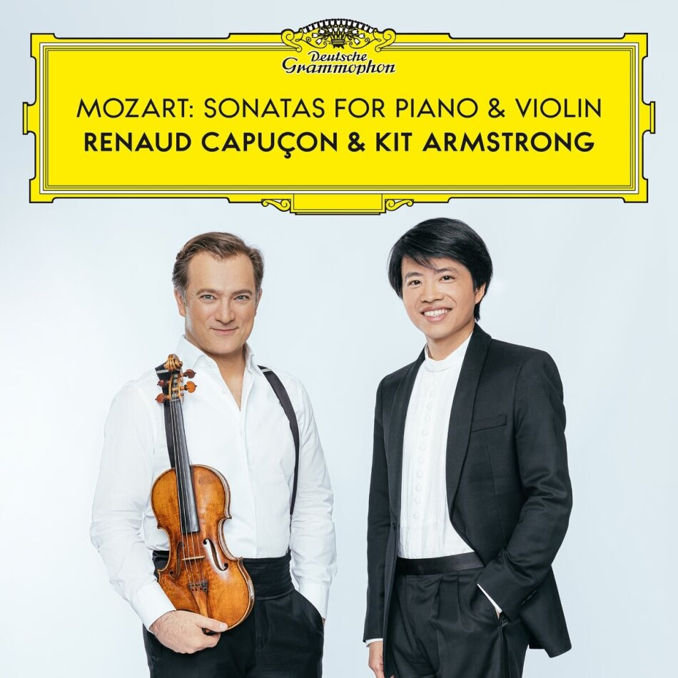 Renaud Capucon, Kit Armstrong & Wolfgang Amadeus Mozart (1756-1791) - Sonatas For Piano & Violin 4 CDs