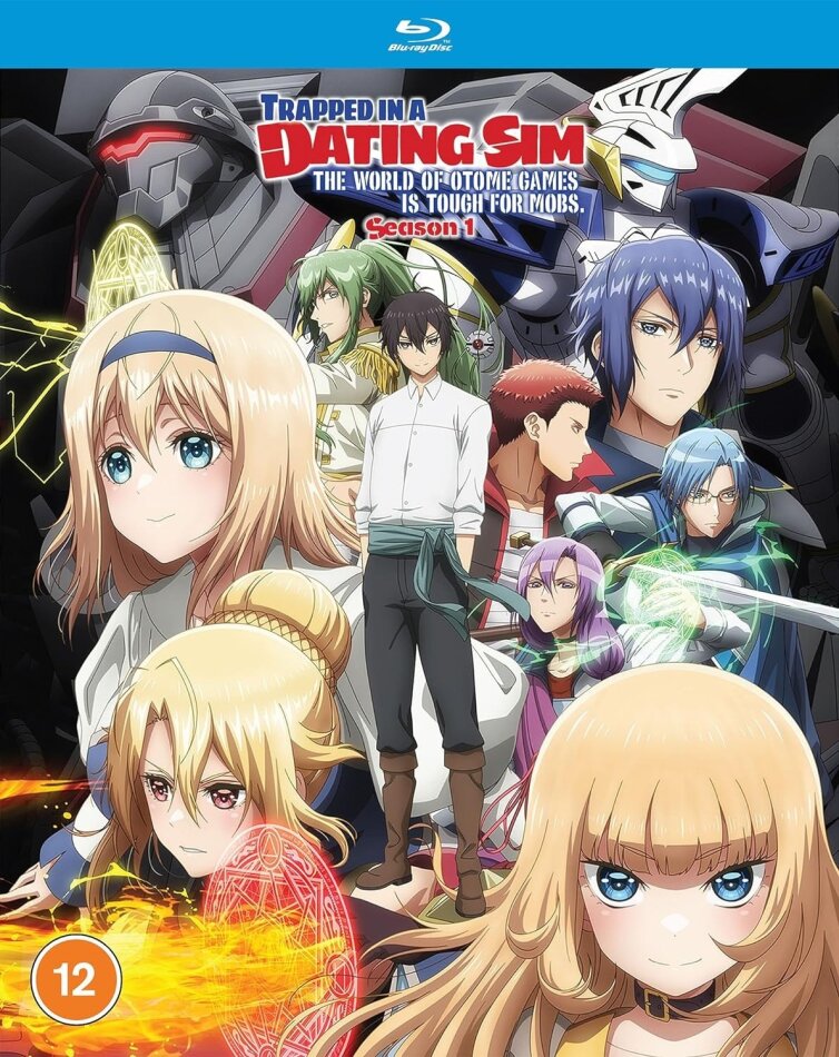 Trapped in a Dating Sim: The World of Otome Games Is Tough for Mobs - Season 1 2 Blu-rays