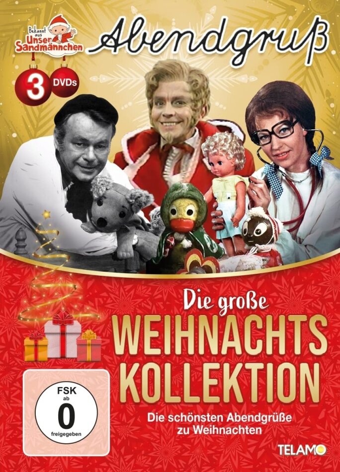 Abendgruss (bekannt aus "Unser Sandmännchen") - Die grosse Weihnachtskollektion - Vol. 1 3 DVDs