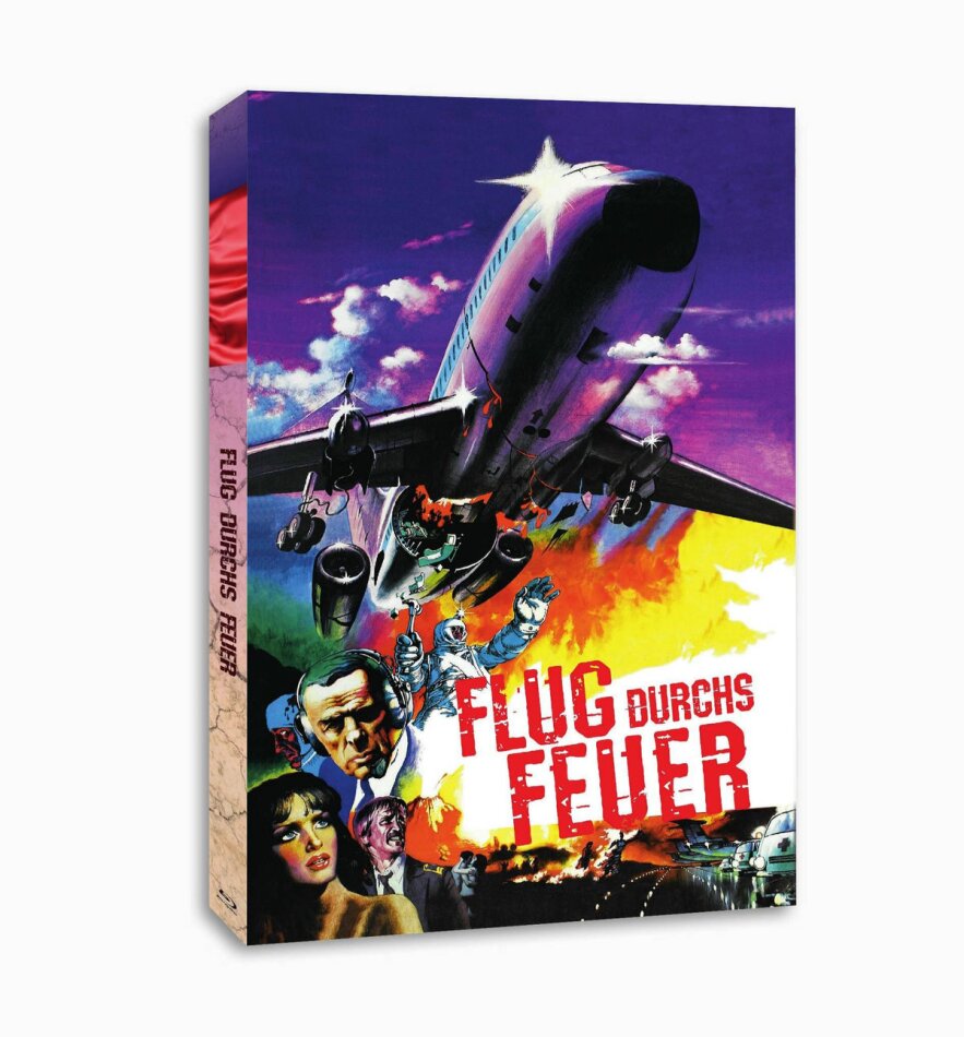 Flug durchs Feuer (1980) Digipack, Cover A, Limited Edition, Langfassung, Uncut