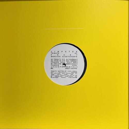 Jimpster - Tribute Extended Edition, 12" Maxi