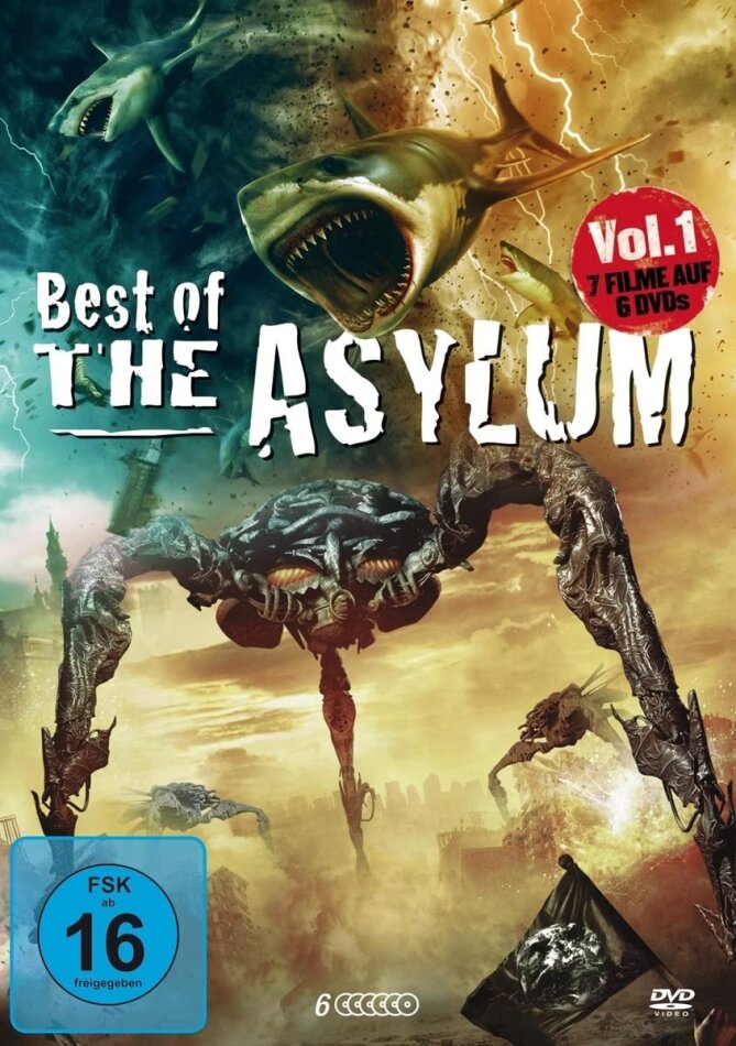 Best of The Asylum - Vol. 1 6 DVDs