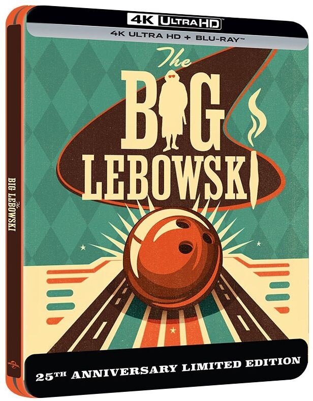 The Big Lebowski (1998) Édition 25ème Anniversaire, Édition Limitée, Steelbook, 4K Ultra HD + Blu-ray