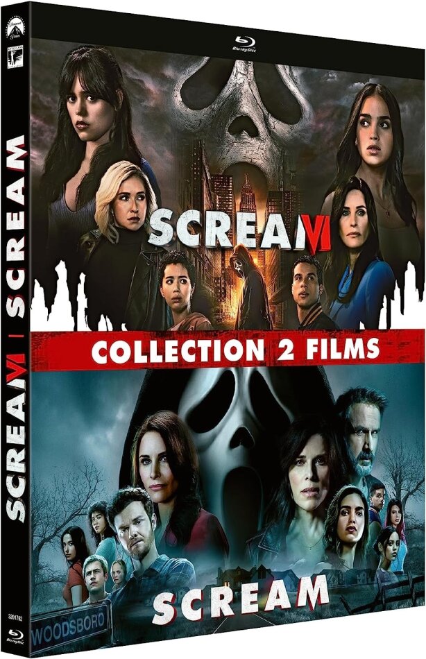 Scream 6 (2023) / Scream 5 (2022) - Collection 2 Films 2 Blu-ray