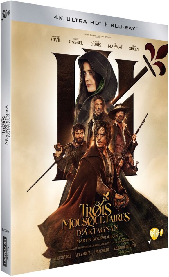 Les Trois Mousquetaires - D'Artagnan (2023) 4K Ultra HD + Blu-ray