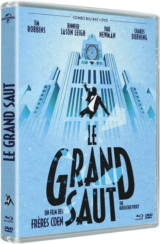 Le grand saut (1994) Pochette réversible, Blu-ray + DVD