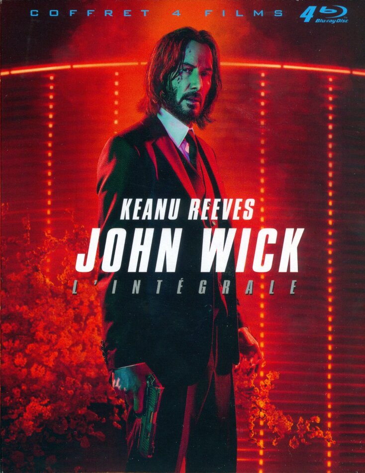 John Wick 1-4 - L'intégrale 4 Blu-ray