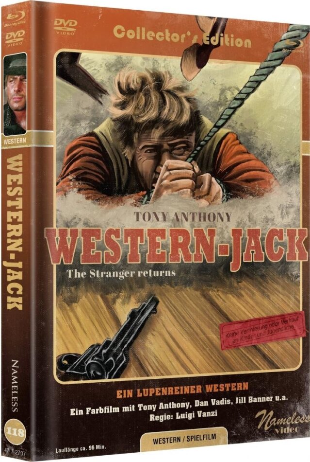 Western-Jack (1967) Cover C, Collector's Edition, Limited Edition, Mediabook, Blu-ray + DVD