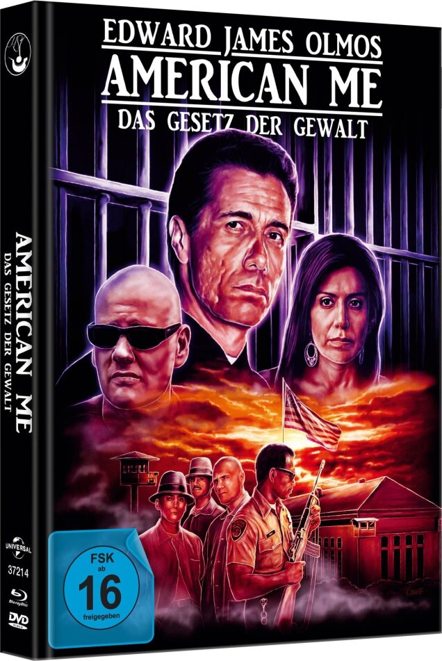 American Me - Das Gesetz der Gewalt (1992) Kinoversion, Limited Edition, Mediabook, Uncut, Blu-ray + DVD