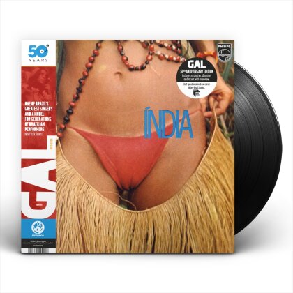 Gal Costa - India (2023 Reissue, Mr. Bongo International, 50th Anniversary Edition, LP)