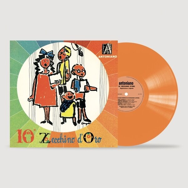 Piccolo Coro Dell'Antoniano - 10° Zecchino d'Oro (1968) Orange Vinyl, 10" Maxi