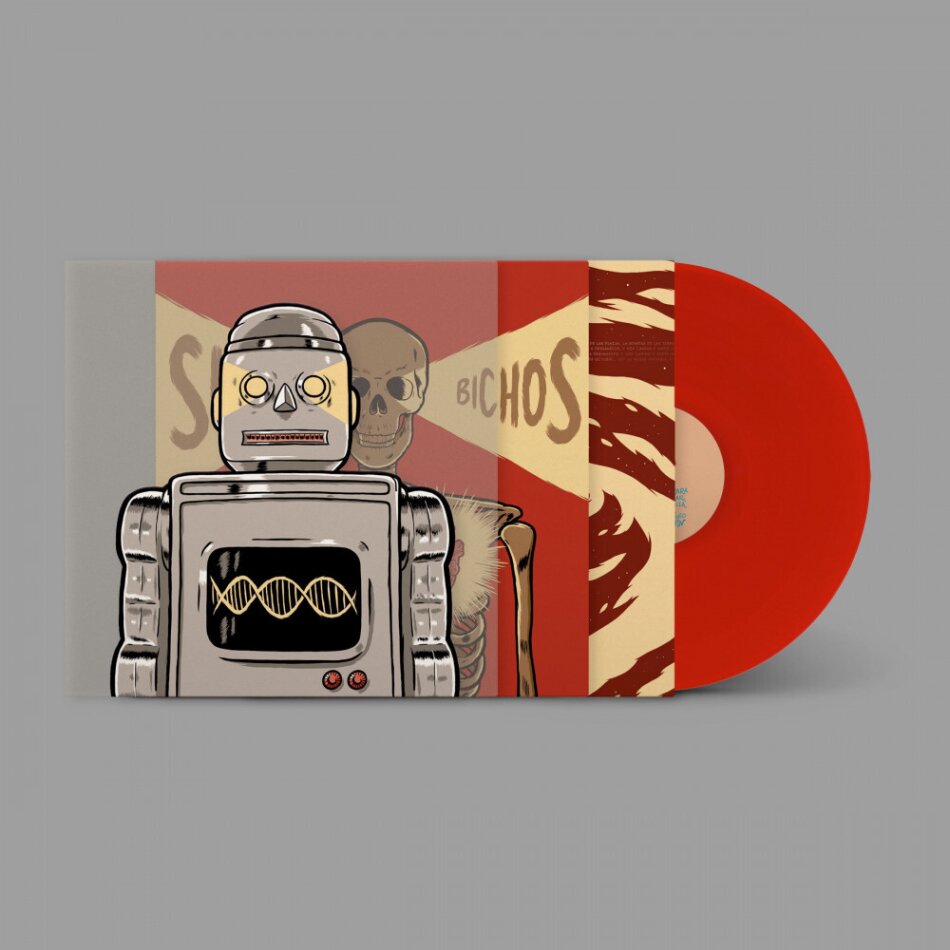 Surfin Bichos - Mas Alla + Poster Exclusivo Joaquin Reyes, Deluxe Edition, Red Vinyl, LP