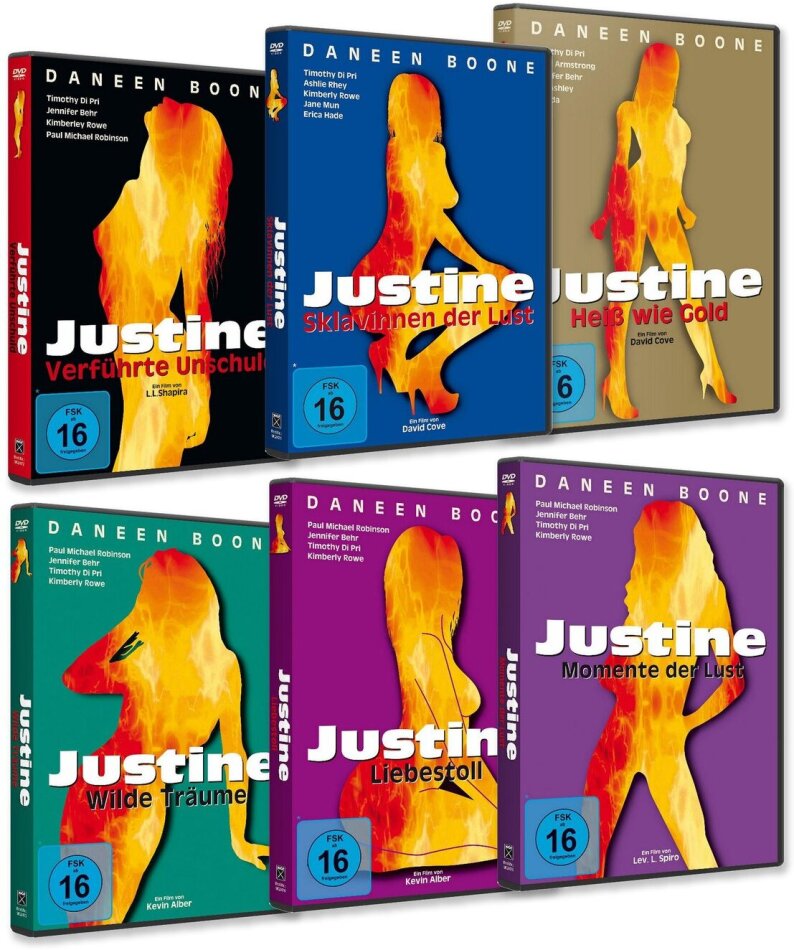 Justine - 6 Filme 6 DVDs