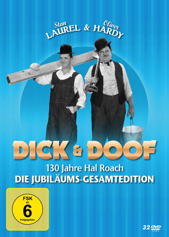 Dick und Doof - 130 Jahre Hal Roach Jubiläums-Edition, 31 DVDs