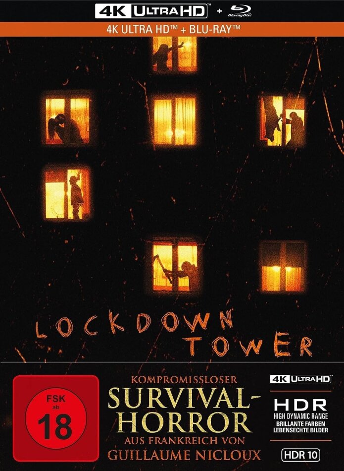 Lockdown Tower (2022) Limited Edition, Mediabook, 4K Ultra HD + Blu-ray
