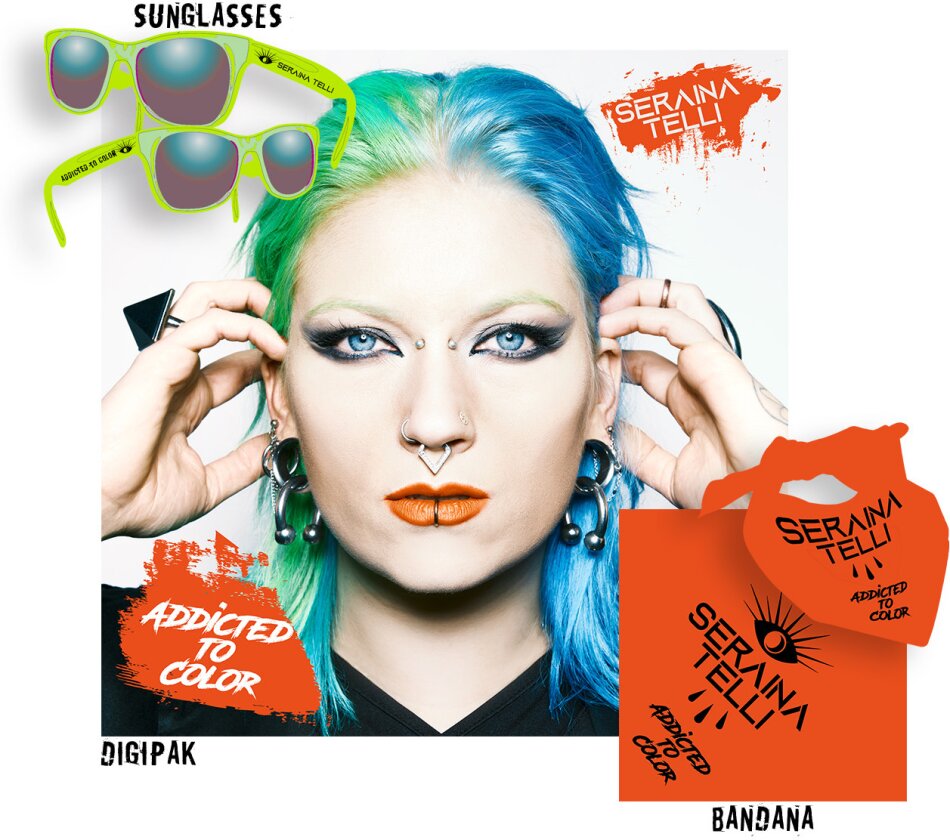Seraina Telli - Addicted To Color Limited Fanbox, Limited Fan Box