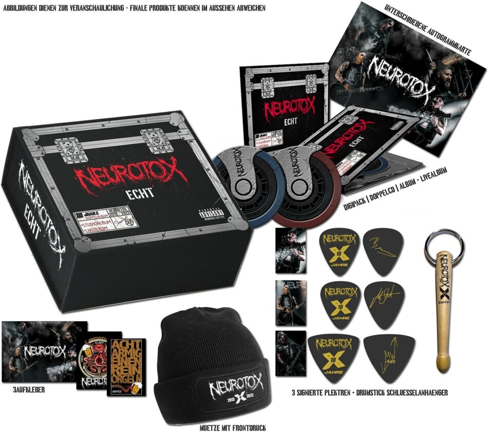 Neurotox - Echt Limited Fanbox, 2 CD