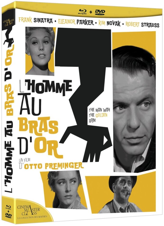 L'homme au bras d'or (1955) Cinema Master Class, Blu-ray + DVD