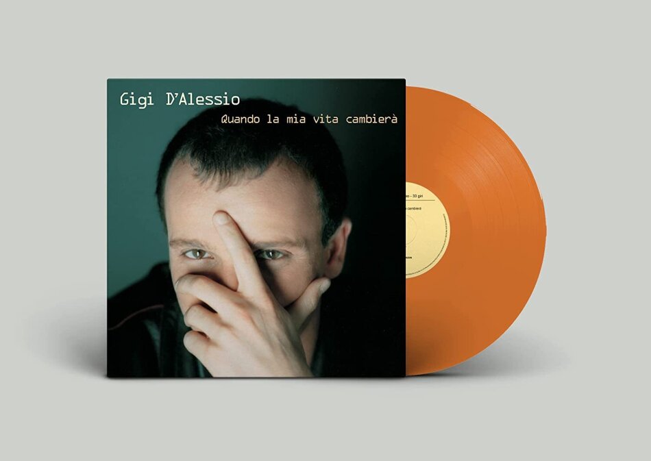 Gigi D'Alessio - Quando La Mia Vita Cambiera' 2023 Reissue, Édition Limitée, Orange Vinyl, LP