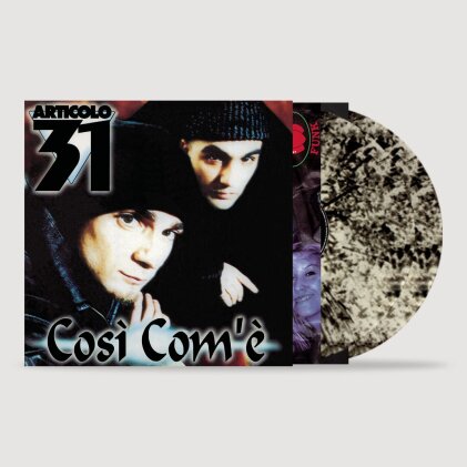 Articolo 31 - Cosi Com'&egrave; (2023 Reissue, RCA Italy, Splatter Black Dust Vinyl, 2 LP)