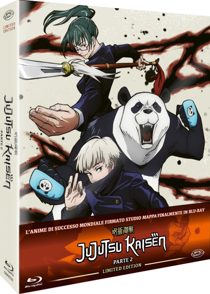 Jujutsu Kaisen - Parte 2 Limited Edition, 3 Blu-rays