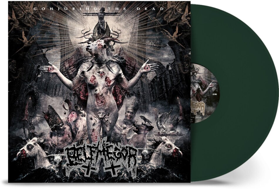 Belphegor - Conjuring The Dead 2023 Reissue, Nuclear Blast, Limited Edition, Dark Green Vinyl, LP