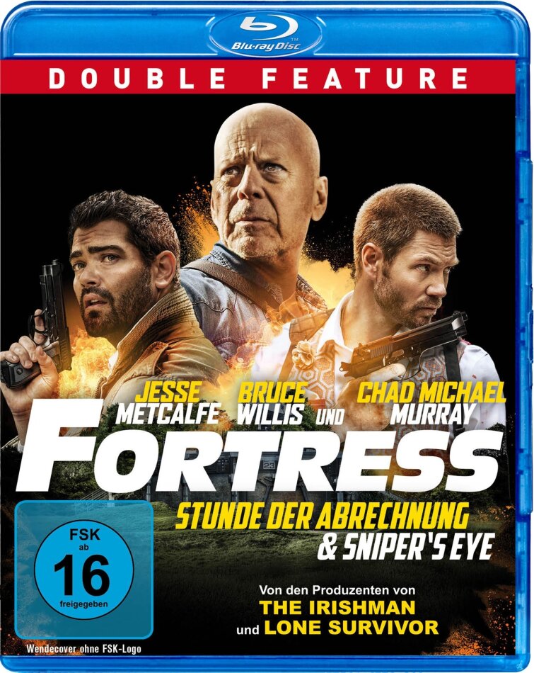 Fortress - Stunde der Abrechnung & Sniper's Eye Double Feature, 2 Blu-rays