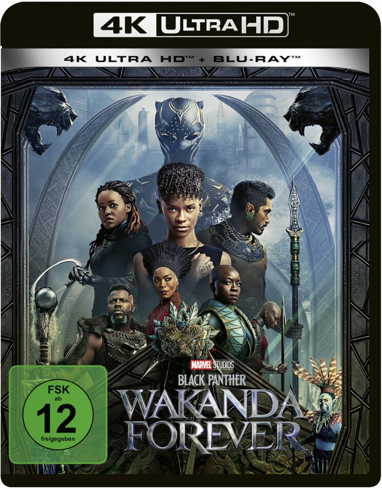 Black Panther: Wakanda Forever - Black Panther 2 (2022) 4K Ultra HD + Blu-ray