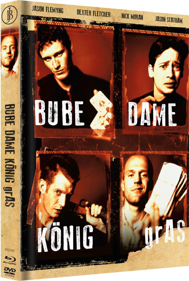 Bube, Dame, König, Gras (1998) Cover B, Limited Edition, Mediabook, Blu-ray + DVD