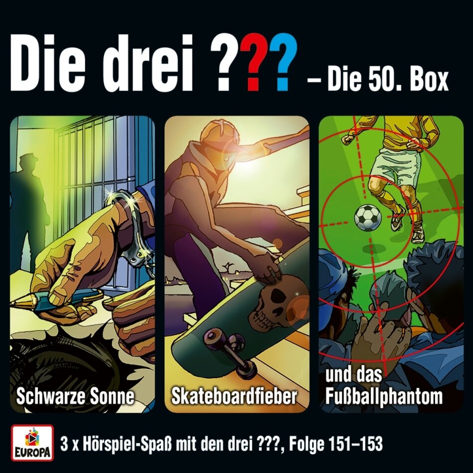 Die Drei ??? - 50. Box (Folgen 151 - 153) 3 CDs