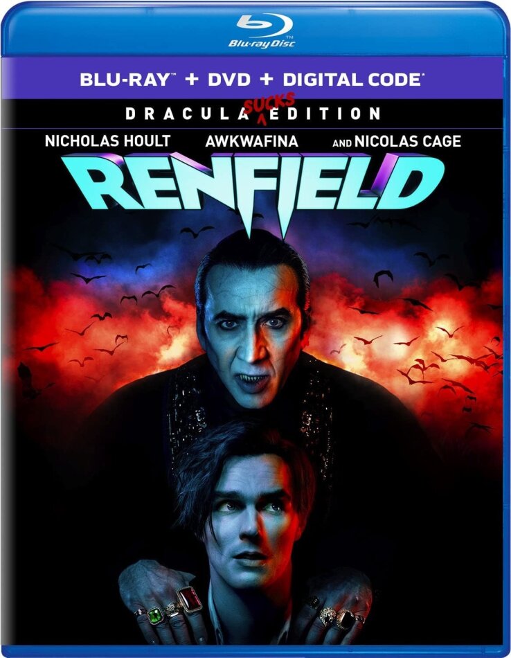 Renfield (2023) Dracula Sucks Edition, Blu-ray + DVD