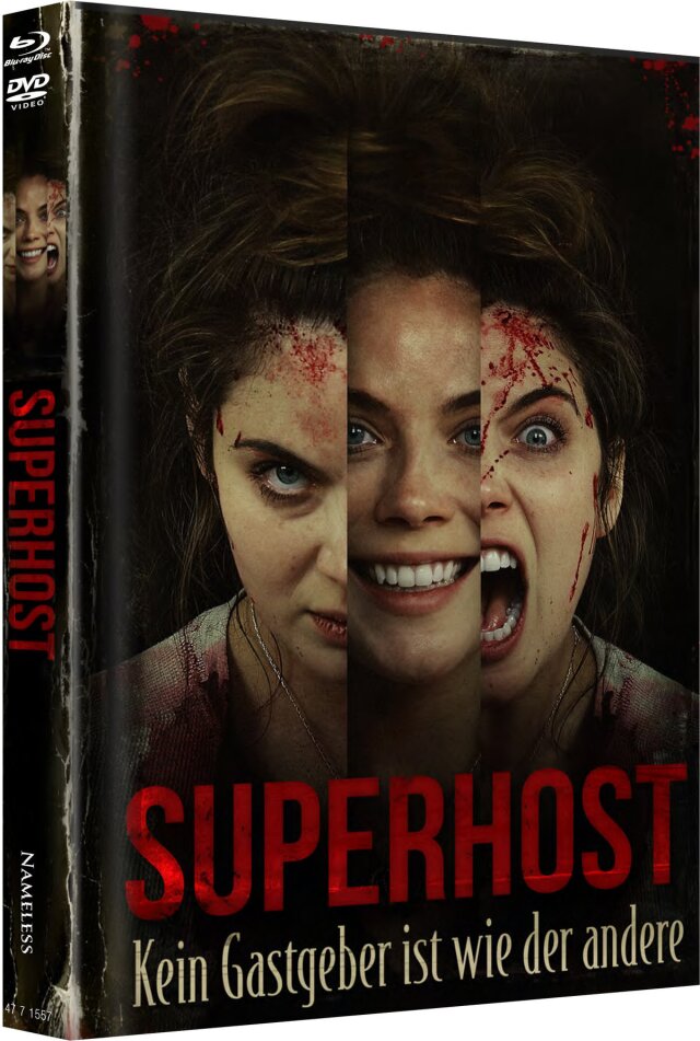 Superhost (2021) Cover A, Limited Edition, Mediabook, Blu-ray + DVD