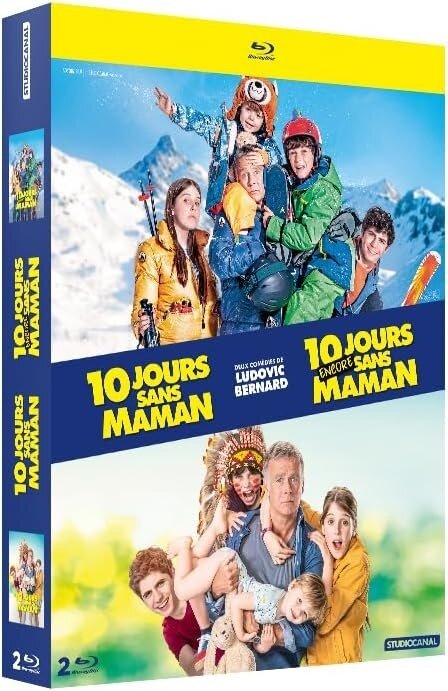 10 jours sans maman (2020) / 10 jours encore sans maman (2023) 2 Blu-rays