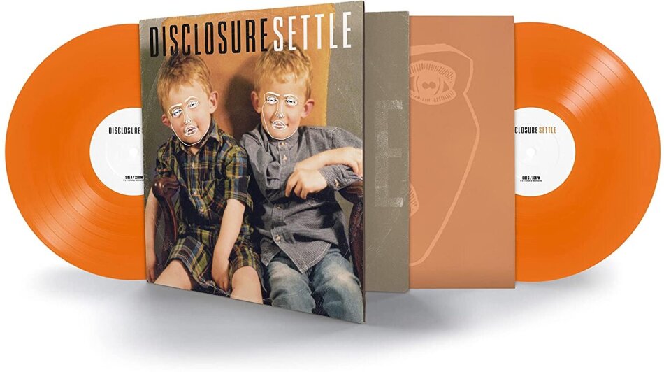 Disclosure - Settle 2023 Reissue, Gatefold, 10th Anniversary Edition, Limited Edition, Orange Vinyl, 2 LPs