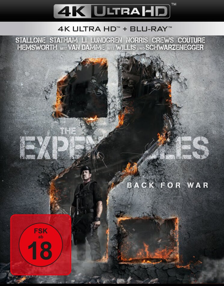 The Expendables 2 - Back For War (2012) 4K Ultra HD + Blu-ray