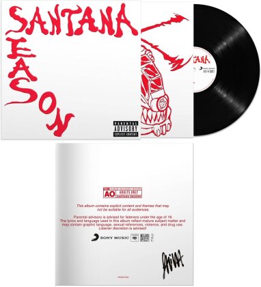 Shiva - Santana Season (Black Vinyl, Autographed, LP)