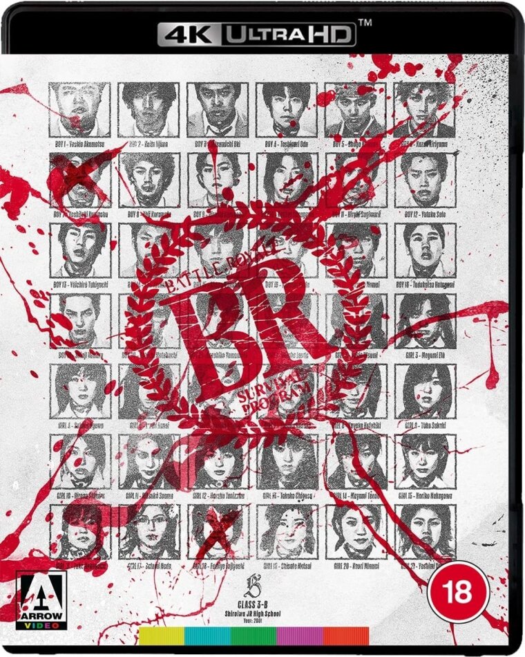 Battle Royale (2000) Director's Cut, Kinoversion, 2 4K Ultra HDs
