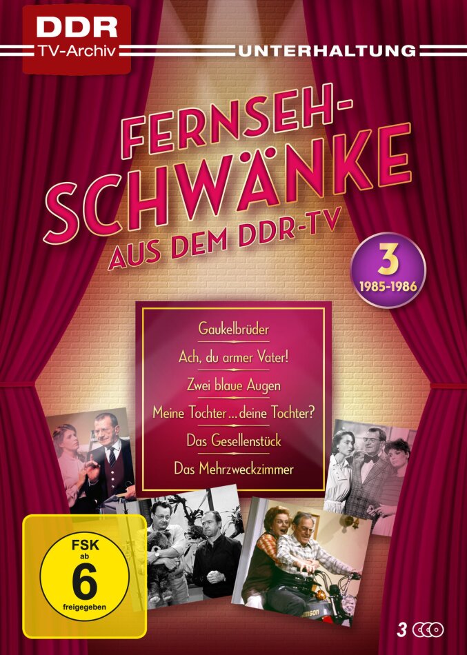 Fernsehschwänke aus dem DDR-TV - Box 3: 1985-86 DDR TV-Archiv, 3 DVDs