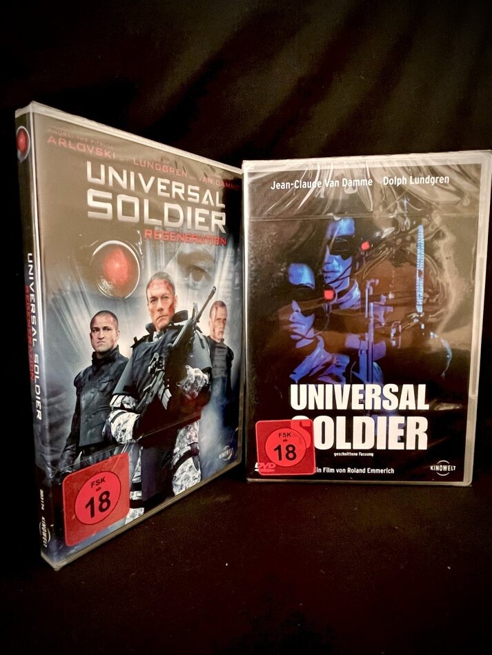 Universal Soldier (1992) / Universal Soldier: Regeneration (2009) Limited Edition, 2 DVDs
