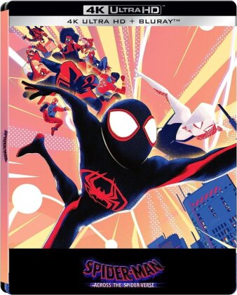Spider-Man: Across the Spider-Verse (2023) (&Eacute;dition Limit&eacute;e, Steelbook, 4K Ultra HD + Blu-ray)