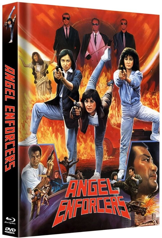 Angel Enforcers (1989) Cover A, Limited Edition, Mediabook, Blu-ray + DVD