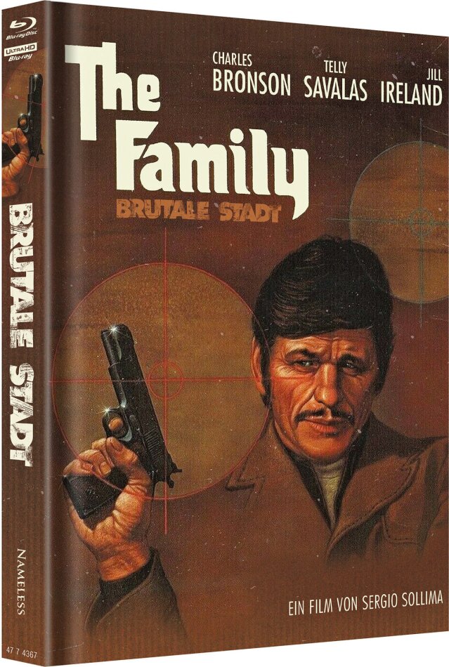 The Family - Brutale Stadt (1970) Cover D, Limited Edition, Mediabook, Uncut, 4K Ultra HD + 3 Blu-rays